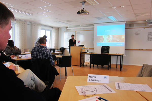 UN Logistics Induction Training at MSB Revinge, Sweden